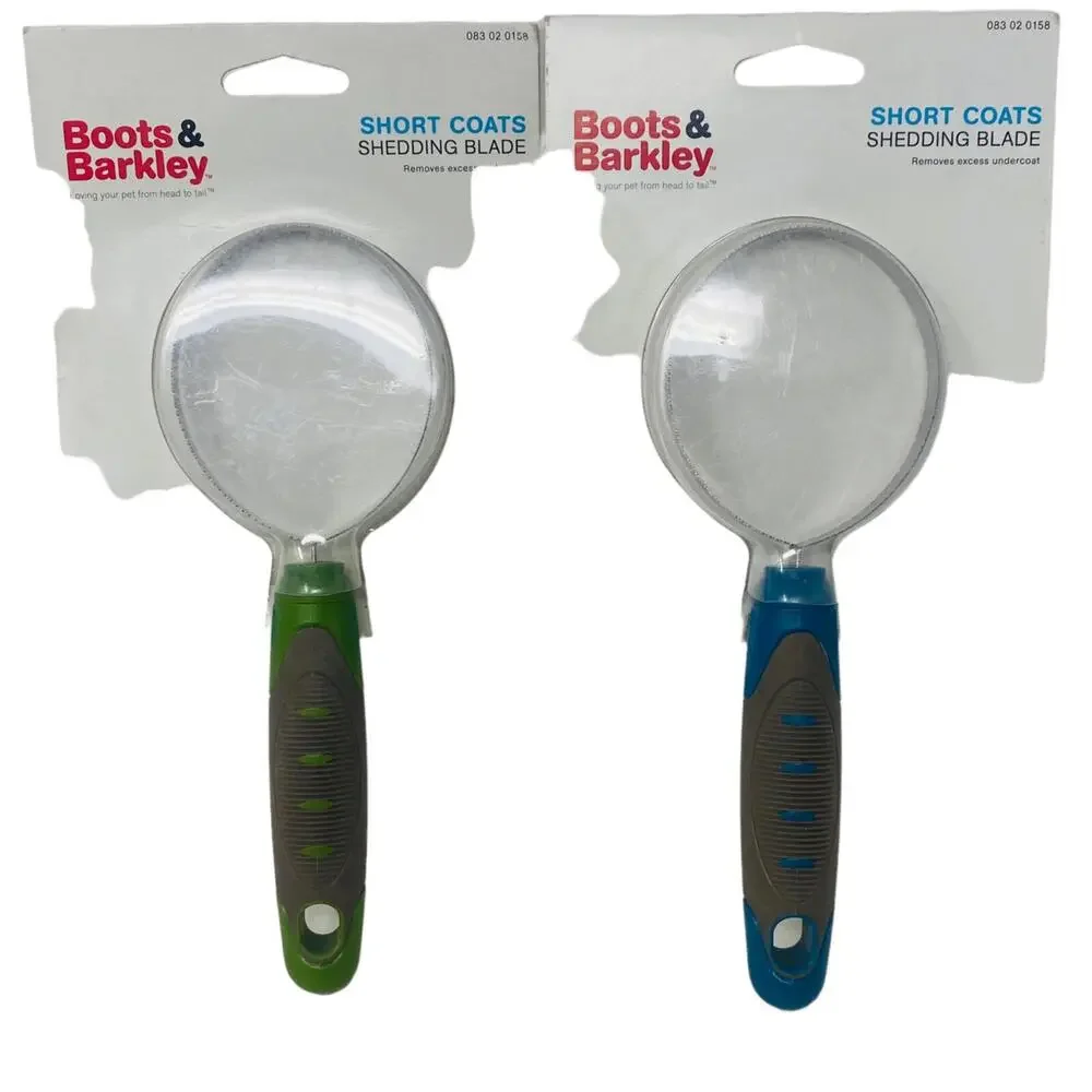 Boots & Barkley Short Coats Shedding Blade (1 Brush) for grooming Dog Pet